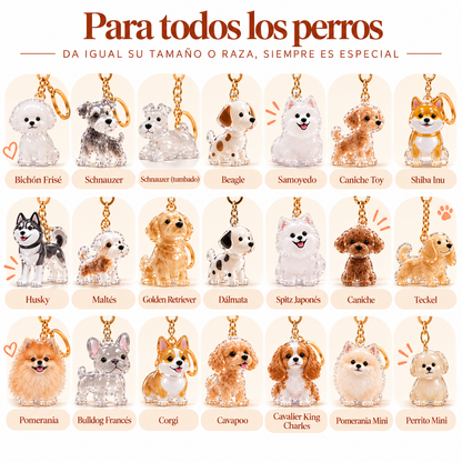 Huellia - Llavero Recuerdo de tu Mascota