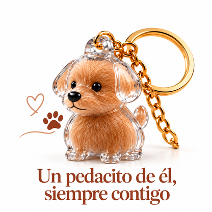 Huellia - Llavero Recuerdo de tu Mascota